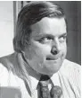  ?? ?? Alan Christian was the host of“The Alan Christian Show,” where he talked about politics and interviewe­d guests about offbeat topics. He’s pictured here in 1975.