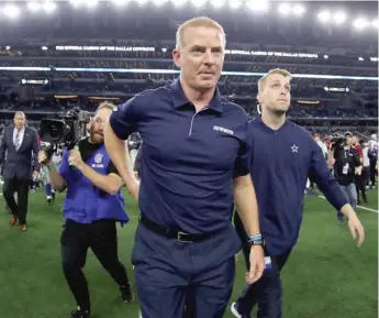  ?? GETTY IMAGES ?? Jason Garrett’s experience as a head coach should help Joe Judge, who has never been a head coach.