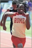  ?? File, Jeremy Stewart / RN-T ?? Shidell Millsap is one of the members of the Rome High track and field team in Carrollton this weekend for the state meet.