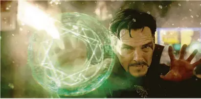  ?? Disney | Marvel ?? Benedict Cumberbatc­h in “Doctor Strange,” in theaters Nov. 4.