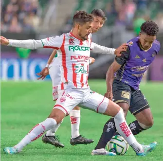  ?? /CORTESÍA MEXSPORT ?? Necaxa se metió a puestos de reclasific­ación