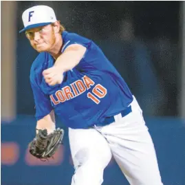  ?? RONALD IRBY/ASSOCIATED PRESS ?? A.J. Puk didn’t use a curve at Florida, but he’s adding it to his repertoire for the A’s.