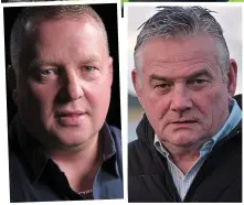  ?? ?? First-hand accounts: (l-r) digger driver Henry Gallagher, documentar­y maker Kevin Magee and local Lorcan Roarty