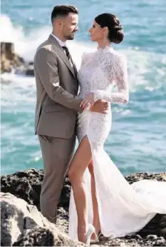  ?? INSTAGRAM ?? Haris Seferovic und Amina haben geheiratet.