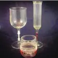 ??  ?? High Desert Flameworks offers glassware for wine, beer and spirits.