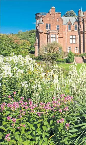  ??  ?? ● Threave Garden and Estate near Castle Douglas, main, and Heuchera Paris, inset