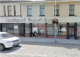  ??  ?? Above, the former Southport Superbikes outlet is set to be converted to offices