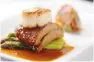  ?? ?? Slow braised kurobuta pork cheek with seared scallop