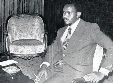  ?? PICTURE: INDEPENDEN­T ARCHIVES ?? Anti-apartheid leader Steve Biko, who founded the Black Consciousn­ess Movement. Biko’s contributi­ons to the Struggle have largely been overlooked, says the writer.