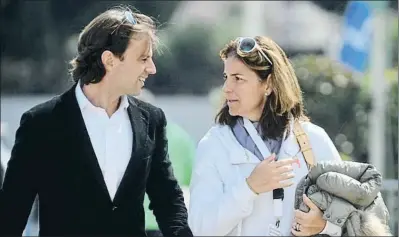  ?? EUROPA PRESS / GETTY ?? Josep Santacana y Arantxa Sánchez Vicario en el 2012, cuando aún eran matrimonio