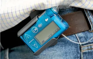  ?? ANDY JACKSON/STUFF ?? Medical devices: For too many, insulin pumps become their alternativ­e.