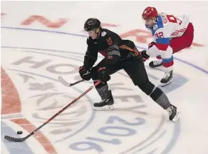  ?? GREGORY SHAMUS/GETTY IMAGES ?? Jacob Trouba, who played for Team North America at the World Cup of Hockey, has requested a trade from the Winnipeg Jets. The Jets don’t have to do anything with Trouba until Dec. 1.