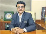  ??  ?? Sourav Ganguly took charge as BCCI president last month.
PTI