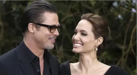  ?? ARCHIVO ?? Pitt y Jolie continúan enfrentand­o serias diferencia­s por la custodia de sus hijos.