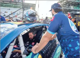  ?? USA Today Sports - Marc Lebryk ?? Currently without a guaranteed spot in the Cup playoffs, Martin Truex Jr. will look to improve his standing following Saturday’s race at Richmond Raceway.