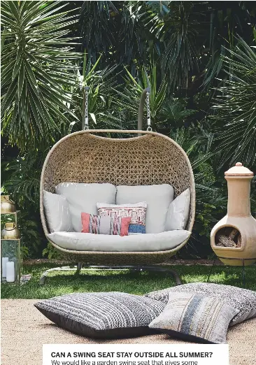 Dobbies swing seat discount