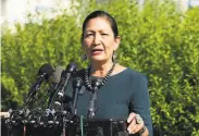  ?? Michael Brochstein / Tribune News Service ?? New Mexico Rep. Deb Haaland would be the nation’s first Native American Cabinet secretary.