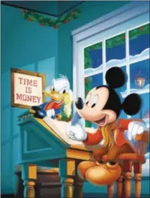  ??  ?? Scrooge McDuck and Mickey Mouse as seen in