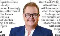  ?? ?? MASTER CLASS: Presenter Alan Carr