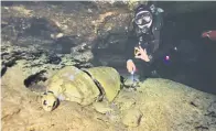  ??  ?? KHAZANAH: Gua Makam Penyu di Pulau Sipadan yang merupakan tarikan para penyelam di seluruh dunia.