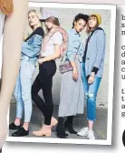  ??  ?? JEAN GENIES: Poundland has pepped up its denim offering, left, to take on Primark, above