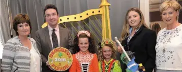  ??  ?? Geraldine Gilsenan Chairperso­n Drogheda Credit Union, Billy Doyle CEO Dundalk Credit Union, Erin Mc Cann , Tori Cuddy , Megan Hughes Dundalk Credit Union and Sheena Kierans Vice Chairperso­n Drogheda Credit Union at the Fleadh Cheoil Na hEireann...