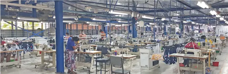  ??  ?? The Fiji Textile, Clothing and Footwear Industry Council warned that the shortage in machinists could prompt delays in the industry as performanc­e expects to normalise following the initial challenges of the COVID-19 crisis.