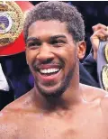  ??  ?? Anthony Joshua