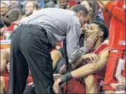  ?? ChRIS SZAGolA / CAl SPoRT MedIA VIA ZUMA PReSS ?? The behavior of Mike Rice was disturbing, the university’s president said.