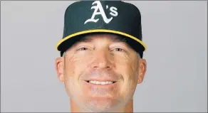  ?? DARRON CUMMINGS/AP ?? Athletics bench coach Ryan Christenso­n came under fire recently for an obscene gesture.