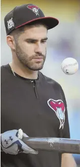  ?? AP PhoTo ?? FUTURE UP IN THE AIR: J.D. Martinez remains a top target of the Red Sox, according to chairman Tom Werner, with a source saying the team has offered a five-year deal worth $125 million.