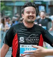  ?? ?? Huy Vu kept fit and completed a training run for the Auckland Marathon on the day he died.