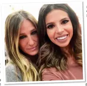  ??  ?? BEFORE THE STORM: SJP with popular YouTube star Laura Lee a
