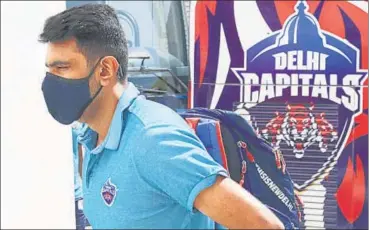  ?? BCCI ?? Delhi Capitals’s Ravichandr­an Ashwin pulled out of IPL saying he wanted to stay with his family during the pandemic.