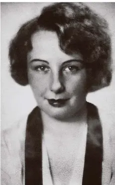  ?? FOTOS: WALLSTEIN VERLAG ?? Schriftste­llerin Irmgard Keun (1905-1982), eine lange Vergessene und nun Wiederentd­eckte.