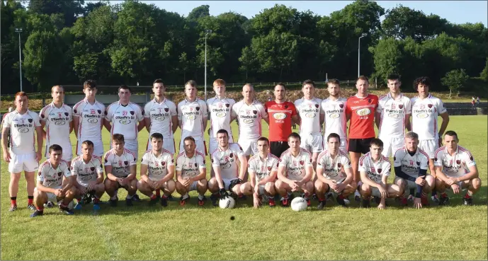  ?? Photo by Michelle Cooper Galvin ?? Rathmore Junior team who defeated Spa in the East Kerry Junior League at Spa, Killarney on Wednesday