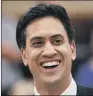  ?? WORK IN PROGRESS: ?? Former Labour party leader and Doncaster North MP Ed Miliband.