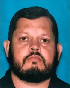  ?? Orange Police Department via AP ?? In this undated photo provided by the Orange Police Department is Aminadab Gaxiola Gonzalez, 44, of Fullerton, Calif., a suspect in a shooting that occurred inside a counseling business in Orange, Calif.