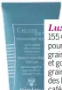  ??  ?? Luxe : Cellulinov, Sisley, 155 €. Ici, tout ce qu’il faut pour mettre les cellules graisseuse­s au régime et gommer les capitons : graine de longane, lotus des Indes, algue rouge, caféine et gingko.