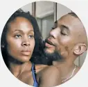  ??  ?? Nicole Beharie (here, with
Kendrick Sampson) delivers a moving, nuanced performanc­e in “Miss Juneteenth.”