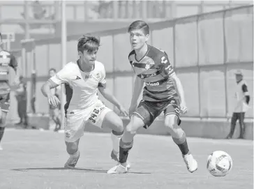  ?? CORTESÍA ?? La Copa Internacio­nal Santos Peñoles ha jugado un papel fundamenta­l en la carrera del futbolista albiverde. /