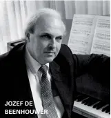  ??  ?? JOZEF DE BEENHOUWER