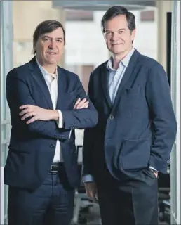  ?? C. M. ?? Victoriano López-Pinto y Juan José Clavería, socios de GED Infrastruc­ture.