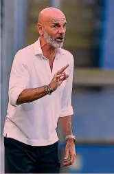  ?? GETTY ?? Fino al 2022 Stefano Pioli, 54, fresco di rinnovo