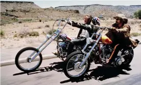  ?? Photograph: Allstar/Columbia/Sportsphot­o Ltd/Allstar ?? Peter Fonda and Dennis Hopper in Easy Rider.