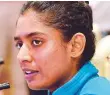  ?? AFP file ?? Mithali Raj