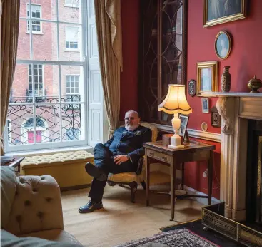  ??  ?? David Norris (left and above) pictured in his home; clockwise from right, his fellow ‘Home of the Year’ contestant­s Melissa Hill; Lorraine Keane; Mike and Kimberlee Ross; and Eoghan McDermott