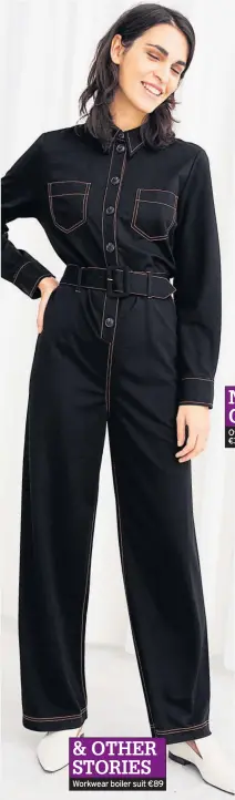  ??  ?? &amp; OTHER STORIES Workwear boiler suit €89