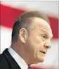  ?? Brynn Anderson Associated Press ?? ROY MOORE is running for the seat vacated by Atty. Gen. Jeff Sessions.