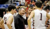  ?? STAFF FILE ?? Former Franklin High School boys basketball coach Brian Bales takes over a Springboro team that features high-level college prospect RJ Greer.